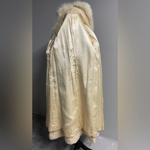 Vintage Sterling Stall Fox Fur Coat Small - Picture 4 of 8